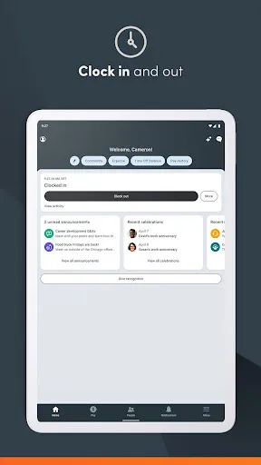 Paylocity screenshot