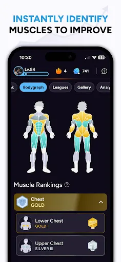 Liftoff - Ranked Gym Workouts screenshot