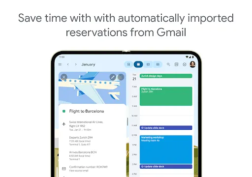 Google Calendar screenshot