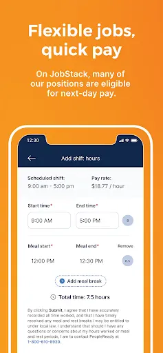 JobStack for Work | Daily Pay screenshot