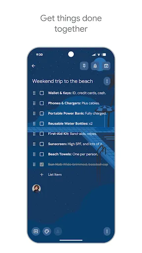 Google Keep - Notes and lists screenshot