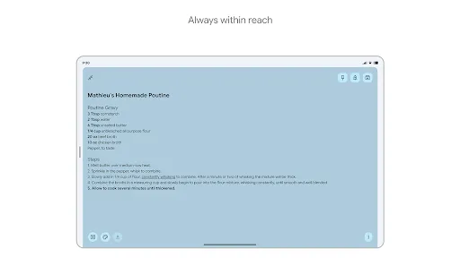 Google Keep - Notes and lists screenshot
