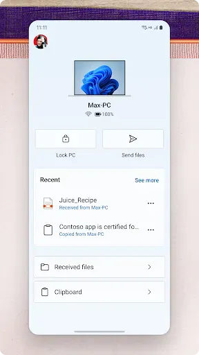 Link to Windows screenshot
