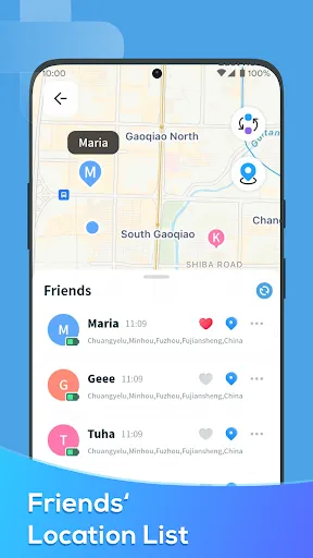 Location Share screenshot