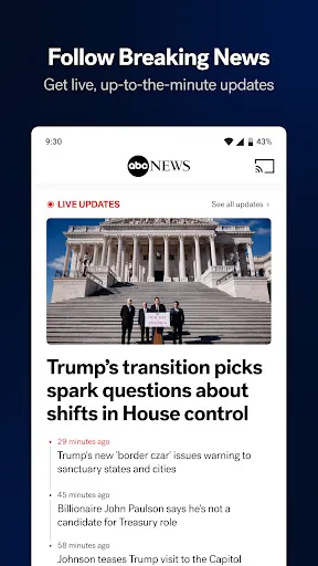 ABC News: Breaking News Live screenshot
