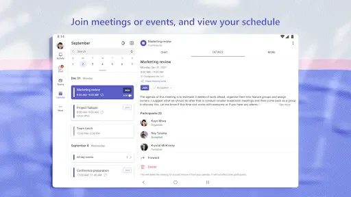 Microsoft Teams screenshot