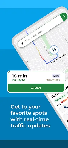 MapQuest: Get Directions screenshot