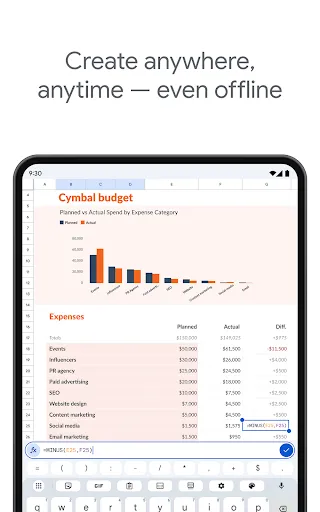 Google Sheets screenshot