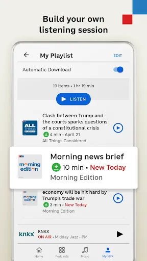 NPR: National & Local News screenshot