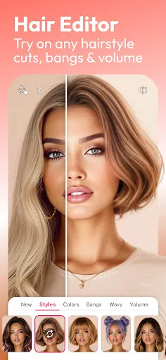 YouCam Makeup: Face Editor screenshot