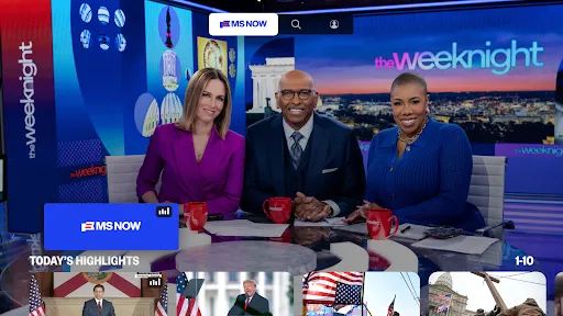MS NOW: Watch Live News screenshot