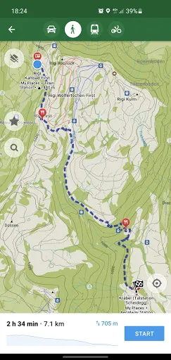 Organic Maps・Offline Map & GPS screenshot