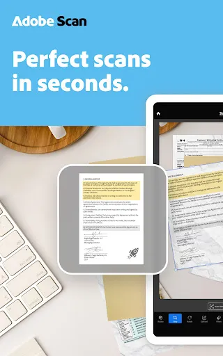 Adobe Scan AI PDF Scanner, OCR screenshot