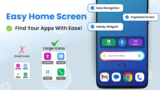 Big Keyboard: Easy Homescreen screenshot