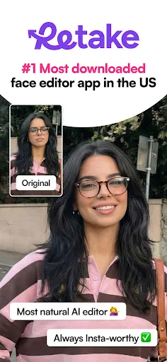 Retake AI: Face & Photo Editor screenshot