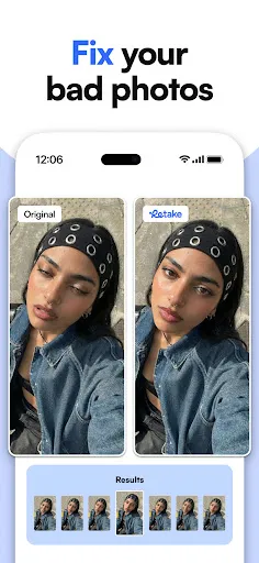 Retake AI: Face & Photo Editor screenshot
