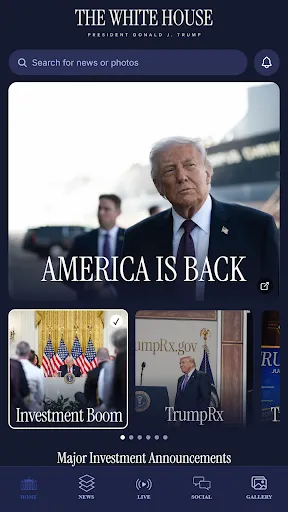 The White House screenshot