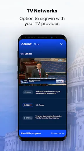 C-SPAN Now screenshot
