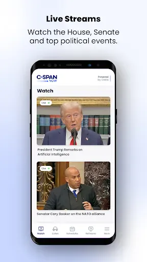 C-SPAN Now screenshot