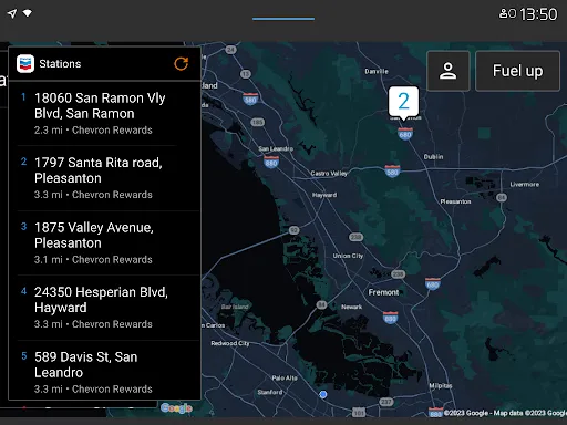 Chevron screenshot