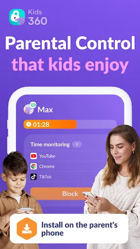 Kids360: Parental Control App screenshot