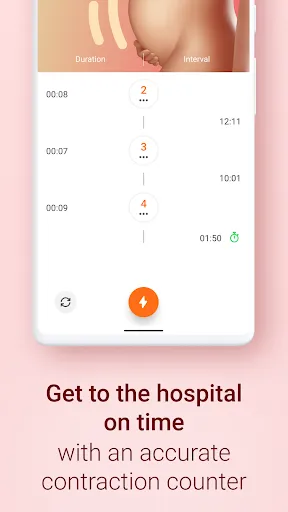 Pregnancy and Due Date Tracker screenshot