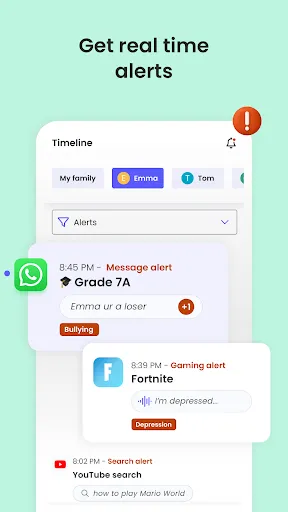 Qustodio Parental Control App screenshot
