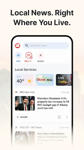 NewsNow Home: Breaking & Local screenshot