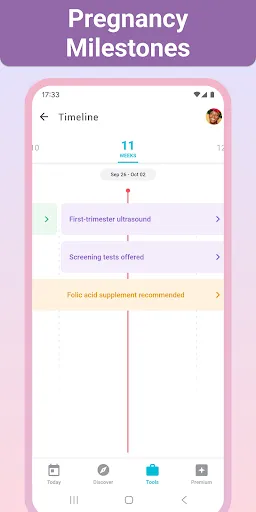 Pregnancy + | Tracker App screenshot