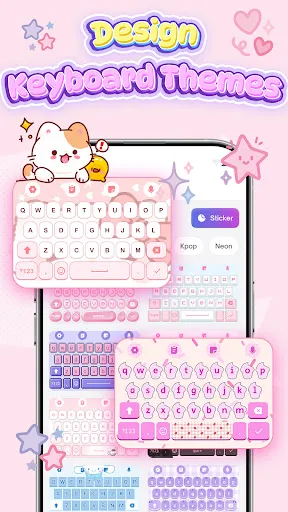 Keyboard Themes: Emoji Fonts screenshot