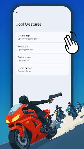 Gun Chase Launcher screenshot