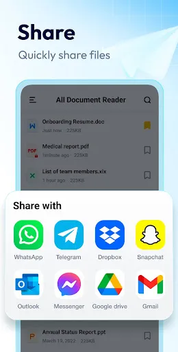 Document Reader & PDF Editor screenshot