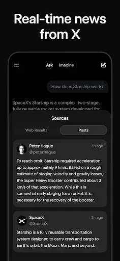 Grok - AI Chat & Video screenshot