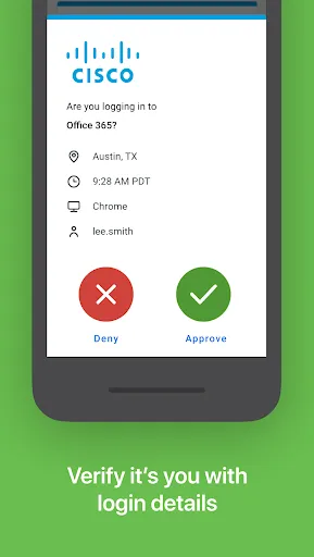 Duo Mobile screenshot