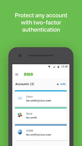 Duo Mobile screenshot