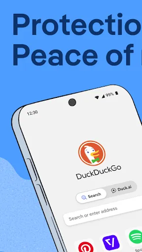 DuckDuckGo, Duck.ai, & VPN screenshot