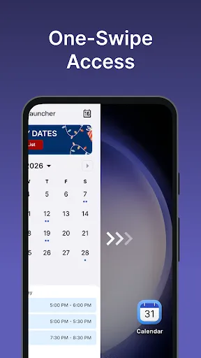 2026 Calendar Launcher screenshot