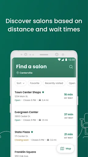 Great Clips Online Check-in screenshot