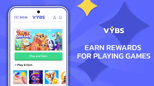 VYBS: Play & Earn Rewards screenshot