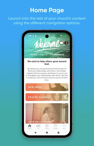 Church Center App screenshot