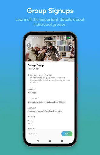 Church Center App screenshot