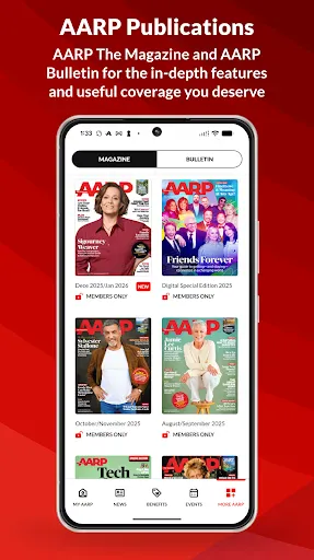 AARP Now screenshot