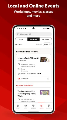 AARP Now screenshot
