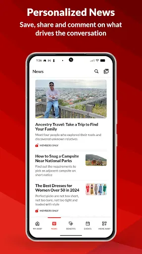 AARP Now screenshot
