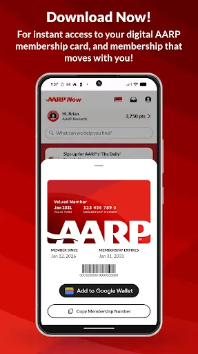 AARP Now screenshot