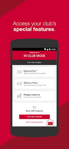 BJ's Wholesale Club screenshot