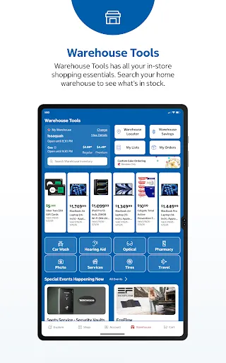 Costco Wholesale screenshot
