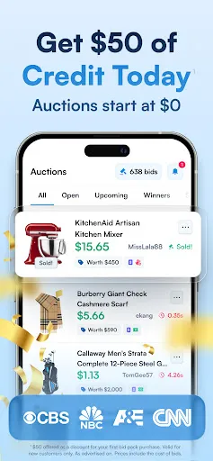 DealDash - Bid & Save Auctions screenshot
