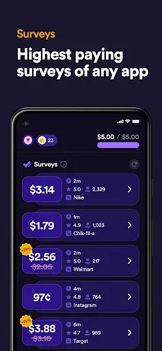Survey Spin: Get paid cash! screenshot