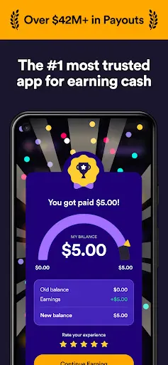 Survey Spin: Get paid cash! screenshot